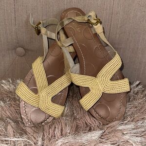 Boden Straw Sandals